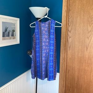 Amy Byer, 14, mainly blue and purple patterns